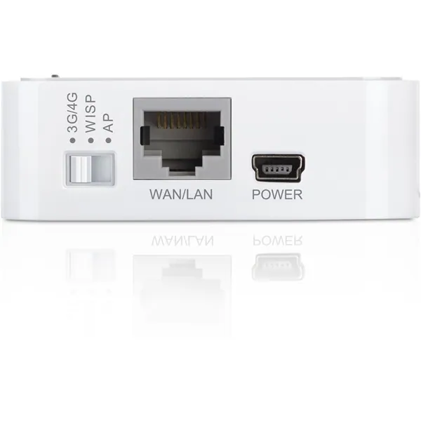 TP-Link Router WiFi N 3G - TL-MR3020 (150Mbps 2,4GHz; 4port 100Mbps; USB, UMTS/HSPA/EVDO modem komp.) – 3. kép