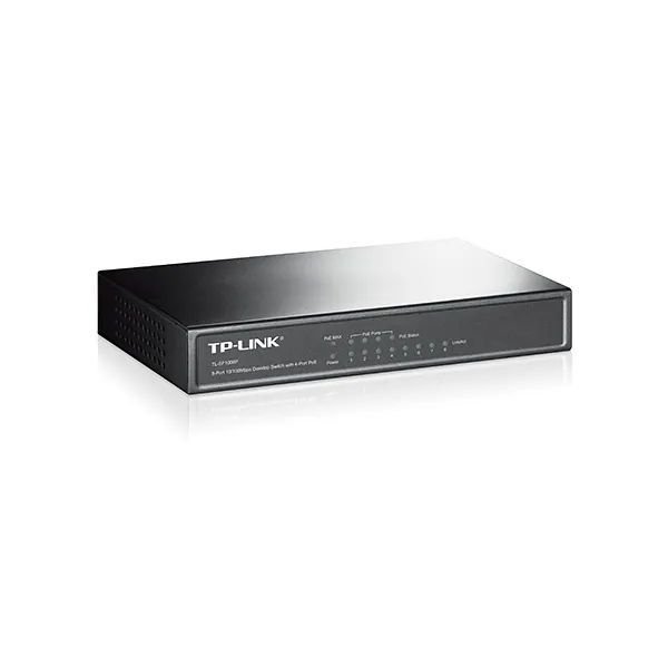 TP-Link Switch PoE - TL-SF1008P (8port 100Mbps; 8/4 af PoE port, 57W) – 2. kép