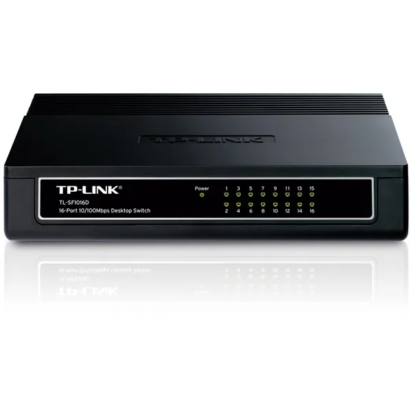 TP-Link Switch - TL-SF1016D (16 port, 100Mbps) – 3. kép
