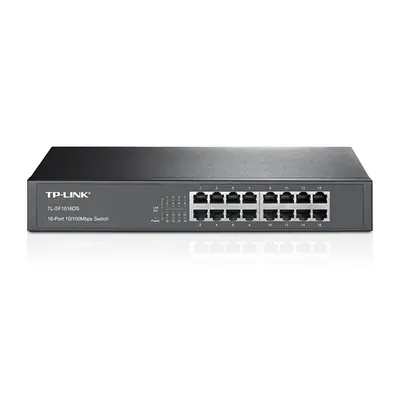 TP-Link Switch  - TL-SF1016DS (16 port, 100Mbps; fém ház) – 2. kép