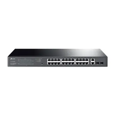 TP-Link Switch Easy Smart PoE - TL-SG1428PE JetStream (26 port 1Gbps; 24x af/at PoE+ port; 2x SFP port; 250W)