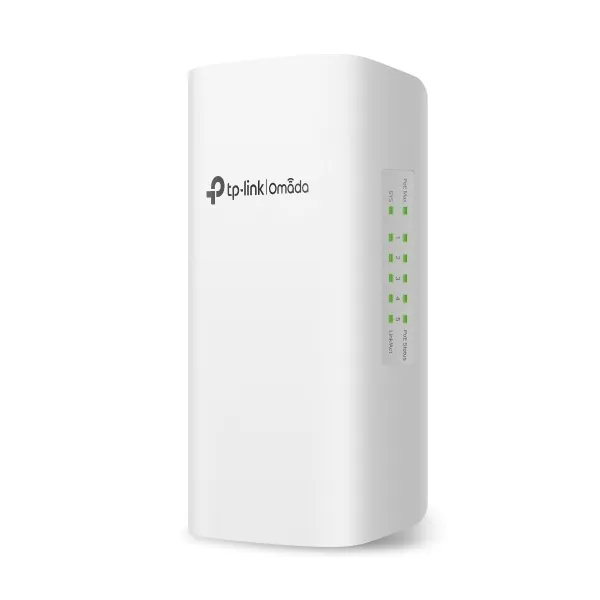 TP-Link Switch PoE Kültéri - SG2005P-PD (5 port 1Gbps; 1x at/bt PoE in (max90W) + 4x at PoE out port (max 64W))