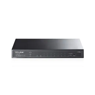 TP-Link Switch Smart PoE- SG2210P JetStream (L2; 8 port 1Gbps + 2 port SFP; 8 af PoE port; 53W)