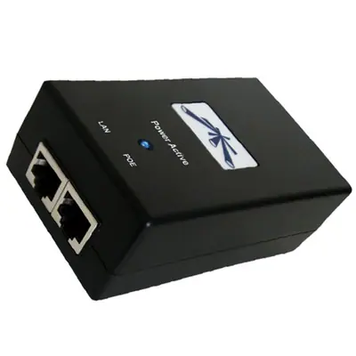 Ubiquiti POE-48-24W-G PoE Adapter (Gigabit LAN porttal, 48V/0,5A)