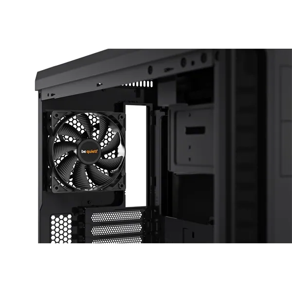 Be Quiet! Számítógépház - Pure Base 600 Black (ATX, fekete) – 3. kép