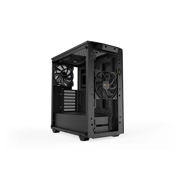 Be Quiet! Számítógépház - Pure Base 500DX Black (ATX, edzett üveg oldallap, fekete) – 3. kép