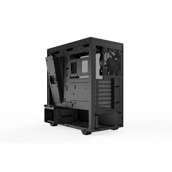 Be Quiet! Számítógépház - Pure Base 500DX Black (ATX, edzett üveg oldallap, fekete) – 5. kép