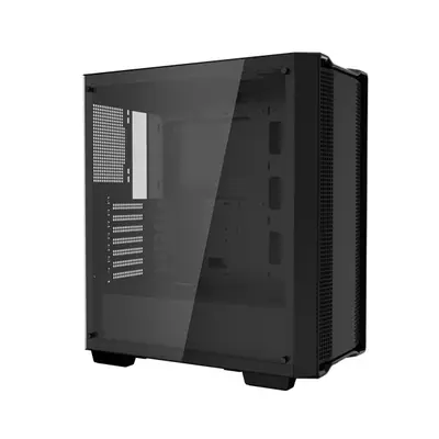 DeepCool Számítógépház - CC560 V2 Limited (fekete, ablakos, venti nélkül, ATX, 1xUSB3.0, 1xUSB2.0) – 2. kép
