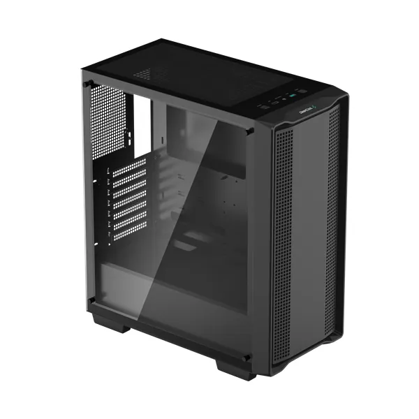 DeepCool Számítógépház - CC560 V2 Limited (fekete, ablakos, venti nélkül, ATX, 1xUSB3.0, 1xUSB2.0) – 3. kép