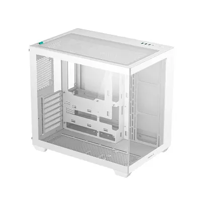 DeepCool Számítógépház - CG530 WH (fehér, ablakos, venti nélkül, BTF, ATX, 2xUSB3.0, 1xUSB2.0) – 2. kép