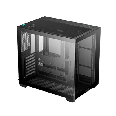 DeepCool Számítógépház - CG530 (fekete, ablakos, venti nélkül, BTF, ATX, 2xUSB3.0, 1xUSB2.0) – 2. kép