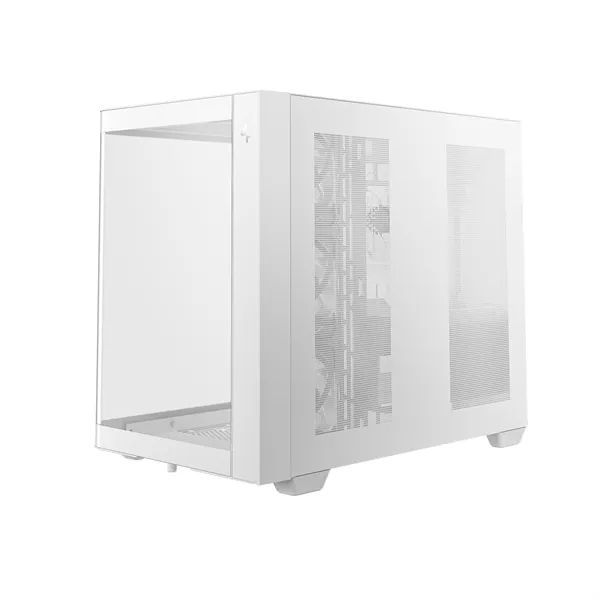 DeepCool Számítógépház - CG530U 4F WH (fehér, ablakos, 4x12cm A-RGB, BTF, ATX, 2xUSB3.0, 1xUSB2.0) – 6. kép