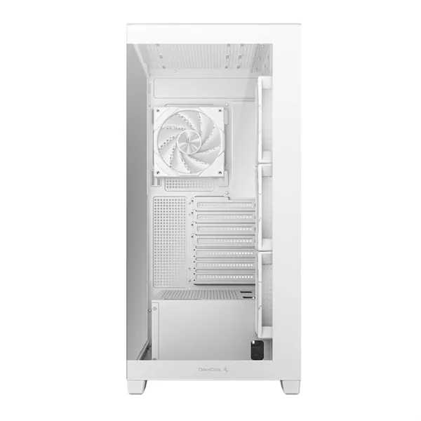 DeepCool Számítógépház - CG580 4F WH (fehér, ablakos, 4x12cm A-RGB, BTF, ATX, 2xUSB3.0, 1xUSB2.0) – 5. kép