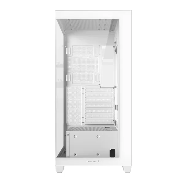 DeepCool Számítógépház - CG580 WH (fehér, abakos, venti nélkül, BTF, ATX, 2xUSB3.0, 1xUSB2.0) – 3. kép