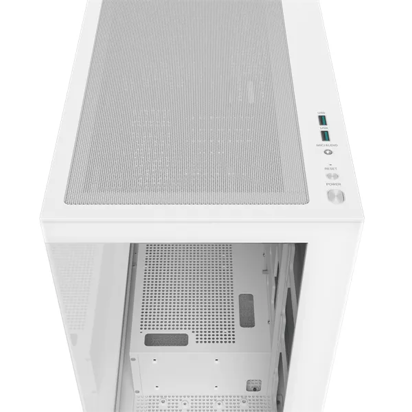 DeepCool Számítógépház - CG580 WH (fehér, abakos, venti nélkül, BTF, ATX, 2xUSB3.0, 1xUSB2.0) – 7. kép