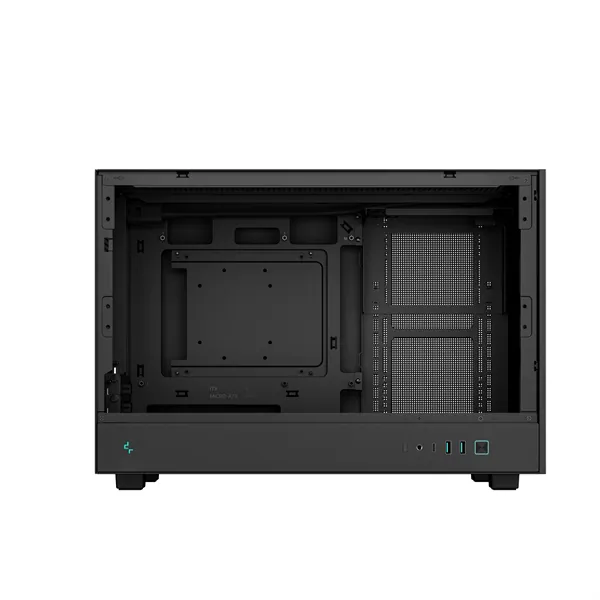 DeepCool Számítógépház - CH260 (fekete, Mini-ITX/Micro ATX (BTF), 2xUSB3.0, Type-C, fekete) – 5. kép