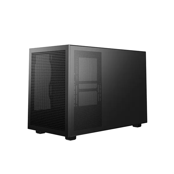 DeepCool Számítógépház - CH260 (fekete, Mini-ITX/Micro ATX (BTF), 2xUSB3.0, Type-C, fekete) – 8. kép