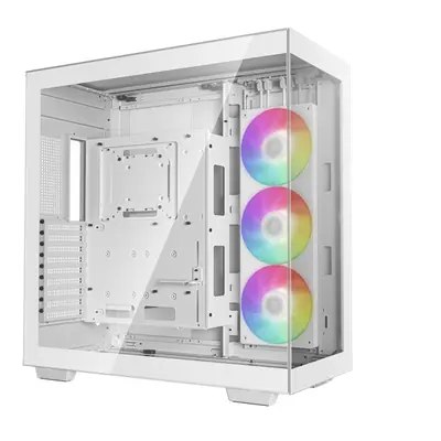 DeepCool Számítógépház - CH780 WH (fehér, ablakos, 3x140mm A-RGB ventilllátor, E-ATX, 4xUSB3.0) – 2. kép