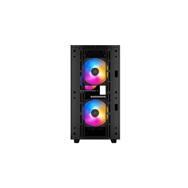 DeepCool Számítógépház - MATREXX 40 3FS (ablakos, 3x LED ventiilátor, mATX, 1xUSB3.0, 1xUSB2.0) – 4. kép