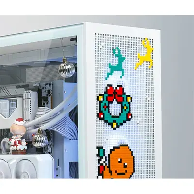 DeepCool Számítógépház Kiegészítő - PIXEL YE (100db, sárga, szilikon) – 2. kép