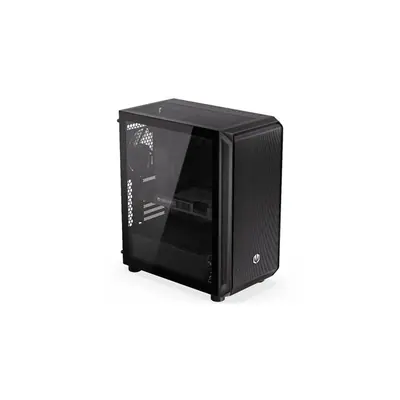 Endorfy Számítógépház - Arx 500 Core (ATX /micro ATX/ITX, 1xUSB-C, 2xUSB3.2, 7x14cm ventilátor, ablakos, fekete) – 2. kép