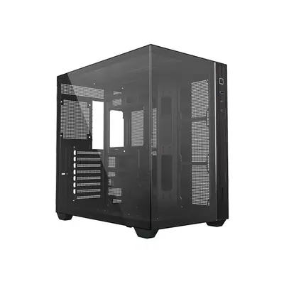 ID-Cooling Számítógépház - VIEW 510 (ablakos, venti nélkül, BTF, ATX, USB3.0, 1xUSB-C, fekete)