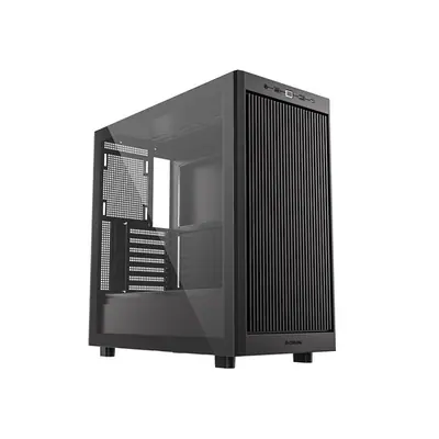 ID-Cooling Számítógépház - WARE 510 (ablakos, venti nélkül, ATX, USB3.0, 1xUSB-C, 1xUSB2.0, fekete)
