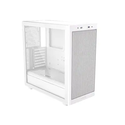 ID-Cooling Számítógépház - WARE 510 WH (ablakos, venti nélkül, ATX, USB3.0, 1xUSB-C, 1xUSB2.0, fehér) – 2. kép