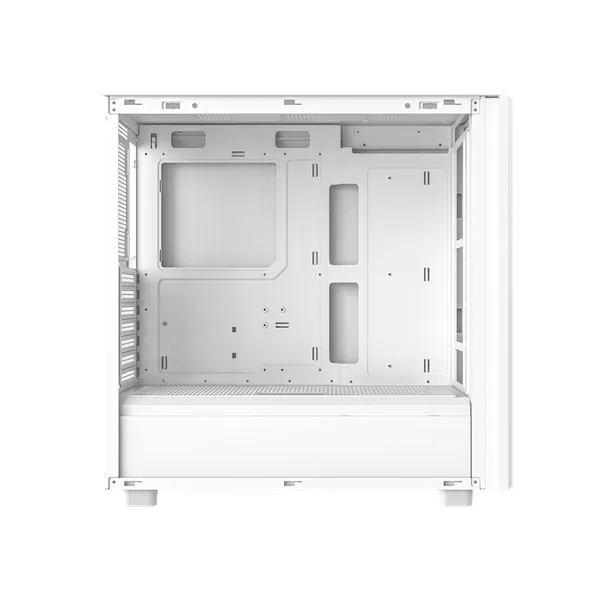 ID-Cooling Számítógépház - WARE 510 WH (ablakos, venti nélkül, ATX, USB3.0, 1xUSB-C, 1xUSB2.0, fehér) – 4. kép
