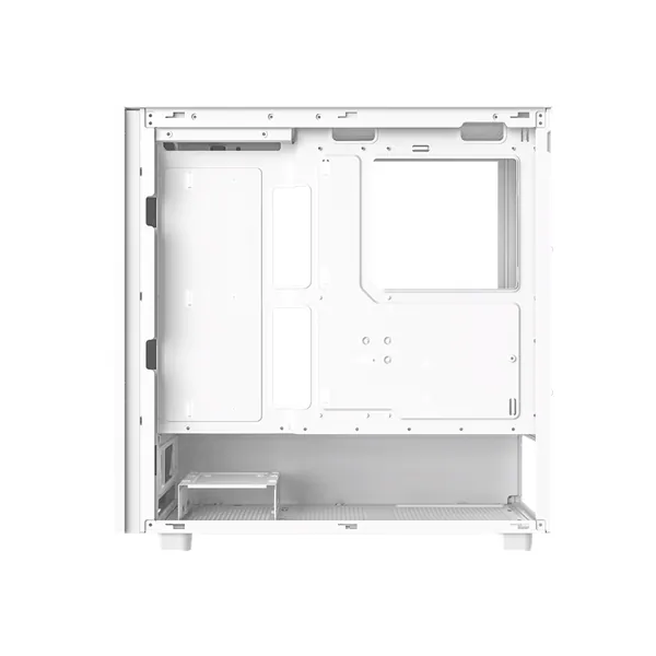 ID-Cooling Számítógépház - WARE 510 WH (ablakos, venti nélkül, ATX, USB3.0, 1xUSB-C, 1xUSB2.0, fehér) – 5. kép