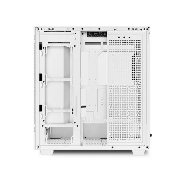 Sharkoon Számítógépház - Rebel C50 RGB White (fehér; ablakos; ATX, 4x120mm RGB ventilátor; 2xUSB3.0; 1xUSB 3.2; I/O) – 3. kép