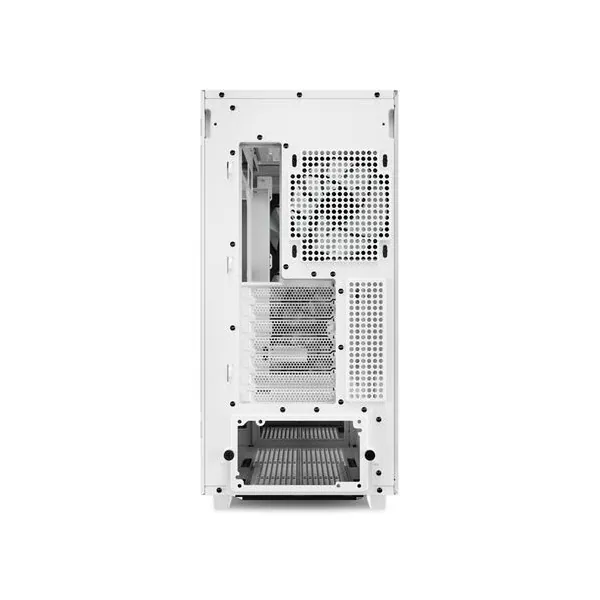 Sharkoon Számítógépház - Rebel C50 RGB White (fehér; ablakos; ATX, 4x120mm RGB ventilátor; 2xUSB3.0; 1xUSB 3.2; I/O) – 4. kép