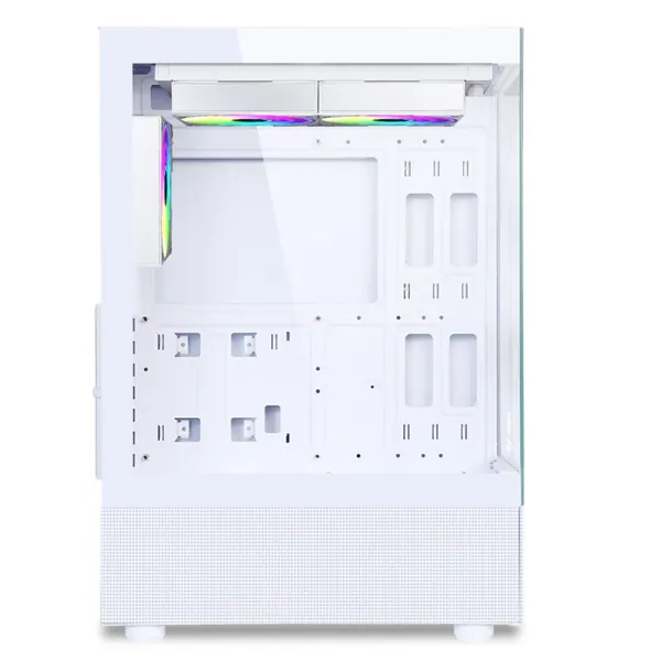 Spirit of Gamer Számítógépház - SPECTRA Arctic (fehér, ablakos, 3x12cm ventilátor, alsó táp, ATX, 1xUSB3.0, 2xUSB2.0) – 5. kép