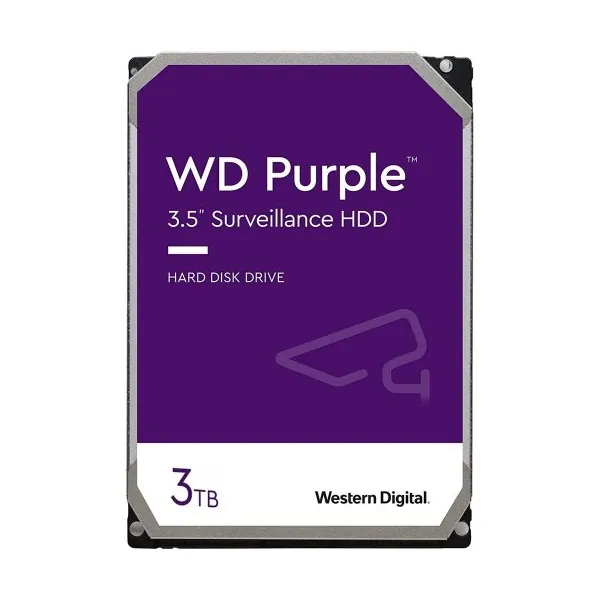 Western Digital 3TB 5400rpm SATA-600 256MB Purple WD33PURZ