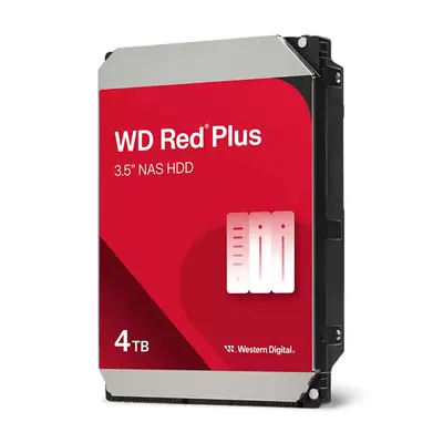 Western Digital 4TB 5400rpm SATA-600 128MB Red Plus WD40EFZZ