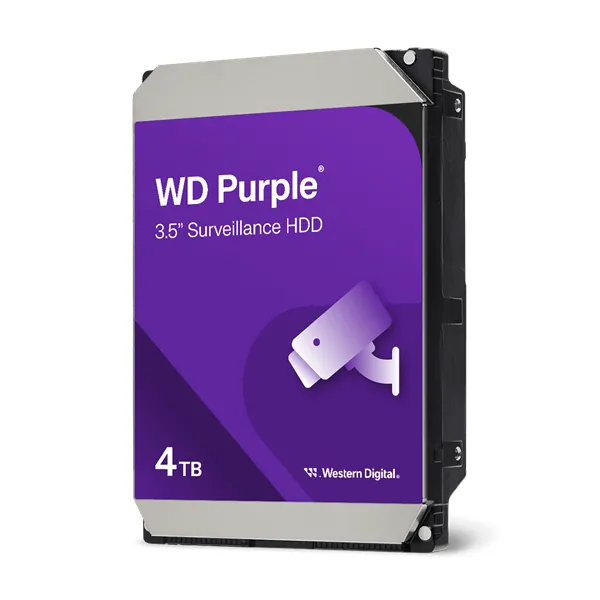 Western Digital Purple 4TB 128MB SATA3 3,5" HDD