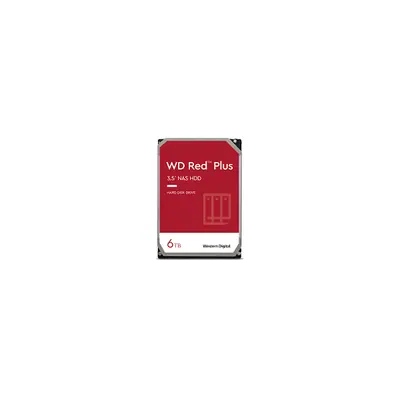 Western Digital Red Plus 6TB 5400rpm 256MB SATA3 3,5" HDD