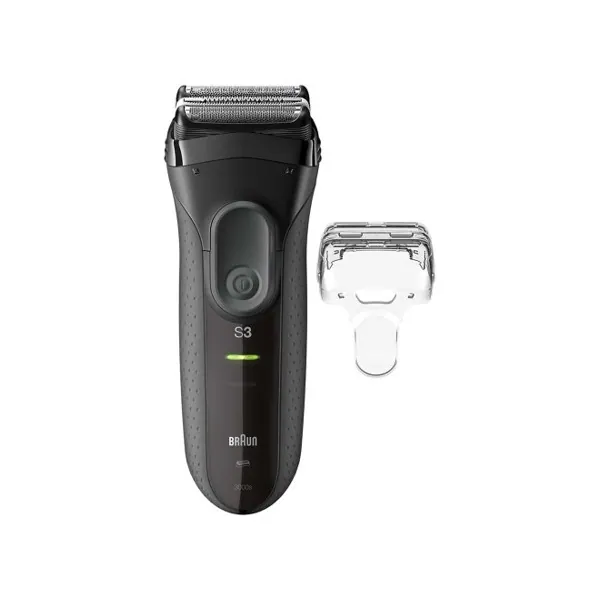 Braun Borotva - Series 3 3000 (vízálló, flexibilis borotvafej, 2 szitás vágóelem+MicroComb)