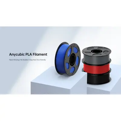 ANYCUBIC 3D Filament - PLA Filament Blue AHPLDB-107 (Kék, 1kg) – 2. kép