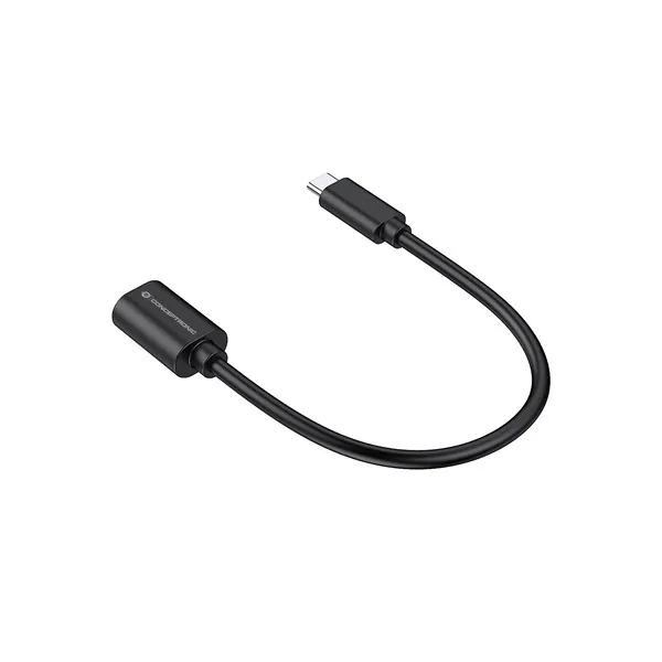 Conceptronic Kábel - ABBY11B (USB-C to USB-A, fekete) 2db/csomag – 4. kép