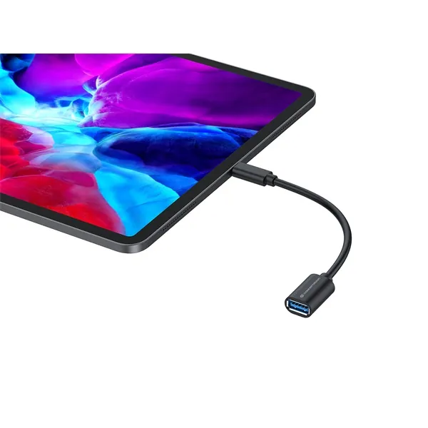 Conceptronic Kábel - ABBY11B (USB-C to USB-A, fekete) 2db/csomag – 7. kép