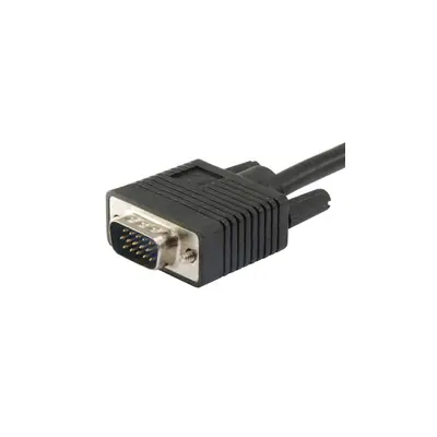 Equip Kábel - 118815 (VGA kábel, HD15, ferrit gyűrűvel, duplán árnyékolt, apa/apa, 15m) – 2. kép
