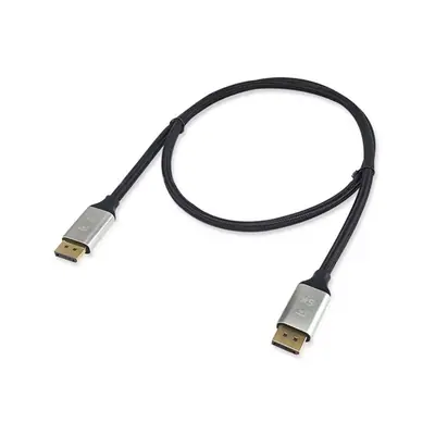 Equip Kábel - 119262 (Premium, DisplayPort1.4 kábel, 8K/60Hz, apa/apa, fekete, 2m) – 2. kép