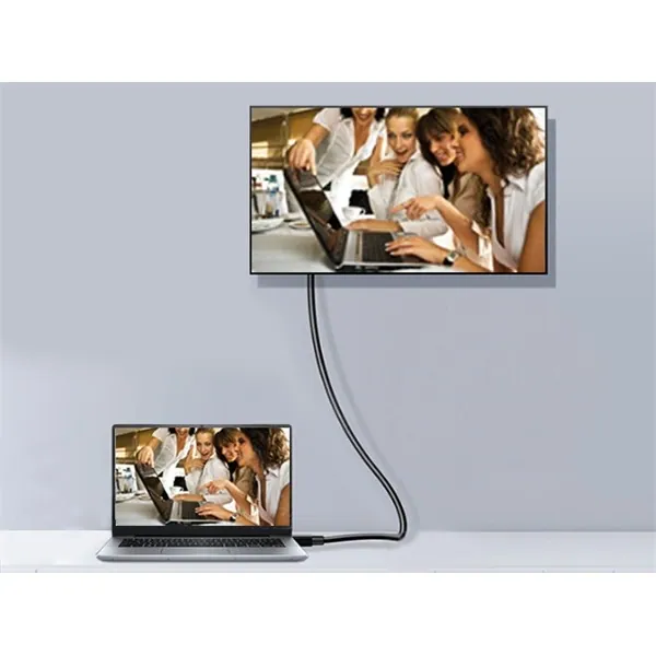 Equip Kábel - 119262 (Premium, DisplayPort1.4 kábel, 8K/60Hz, apa/apa, fekete, 2m) – 6. kép