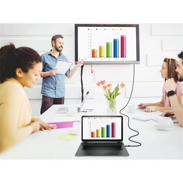 Equip Kábel - 119283 (Premium, DisplayPort2.1 kábel, 4K/240Hz, apa/apa, fekete, 3m) – 3. kép