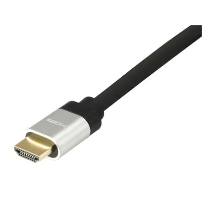 Equip Kábel - 119340 (HDMI2.0 kábel, apa/apa, 4K/60Hz, ARC, aranyozott, 5m) – 2. kép