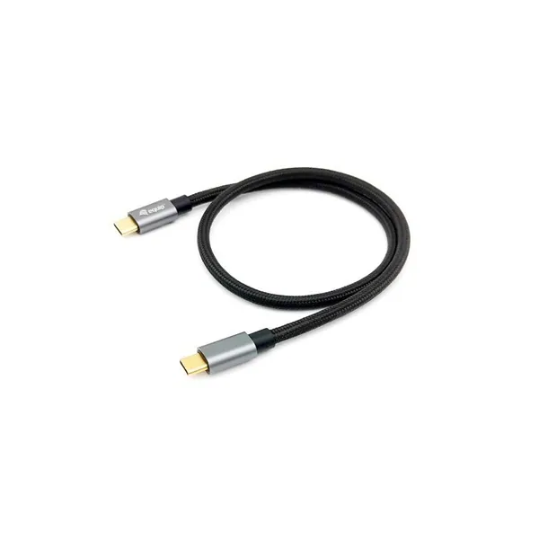 Equip Kábel - 128354 (USB-C 3.2 Gen2 to USB-C, apa/apa, PD:100W, fekete, 1m) – 2. kép