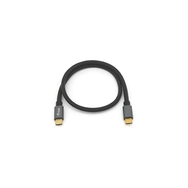 Equip Kábel - 128354 (USB-C 3.2 Gen2 to USB-C, apa/apa, PD:100W, fekete, 1m) – 3. kép
