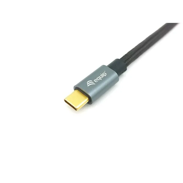 Equip Kábel - 128354 (USB-C 3.2 Gen2 to USB-C, apa/apa, PD:100W, fekete, 1m) – 5. kép