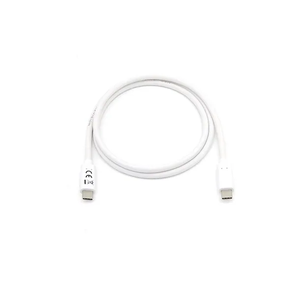 Equip Átalakító Kábel - 128361 (USB-C 3.2 Gen1 to USB-C, apa/apa, PD:60W, fehér, 1m) – 3. kép